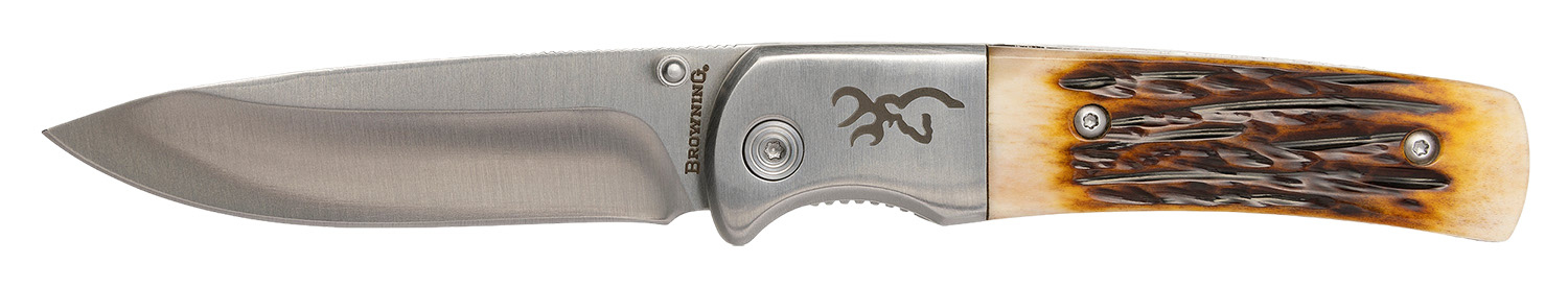 Folding pocket knife with stainless steel blade