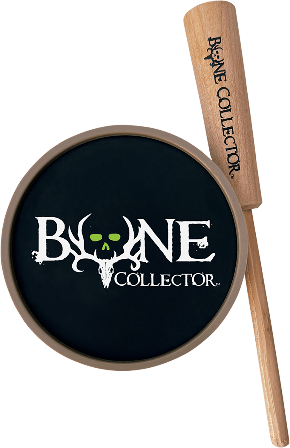 Bone Collector turkey pot call with wooden striker