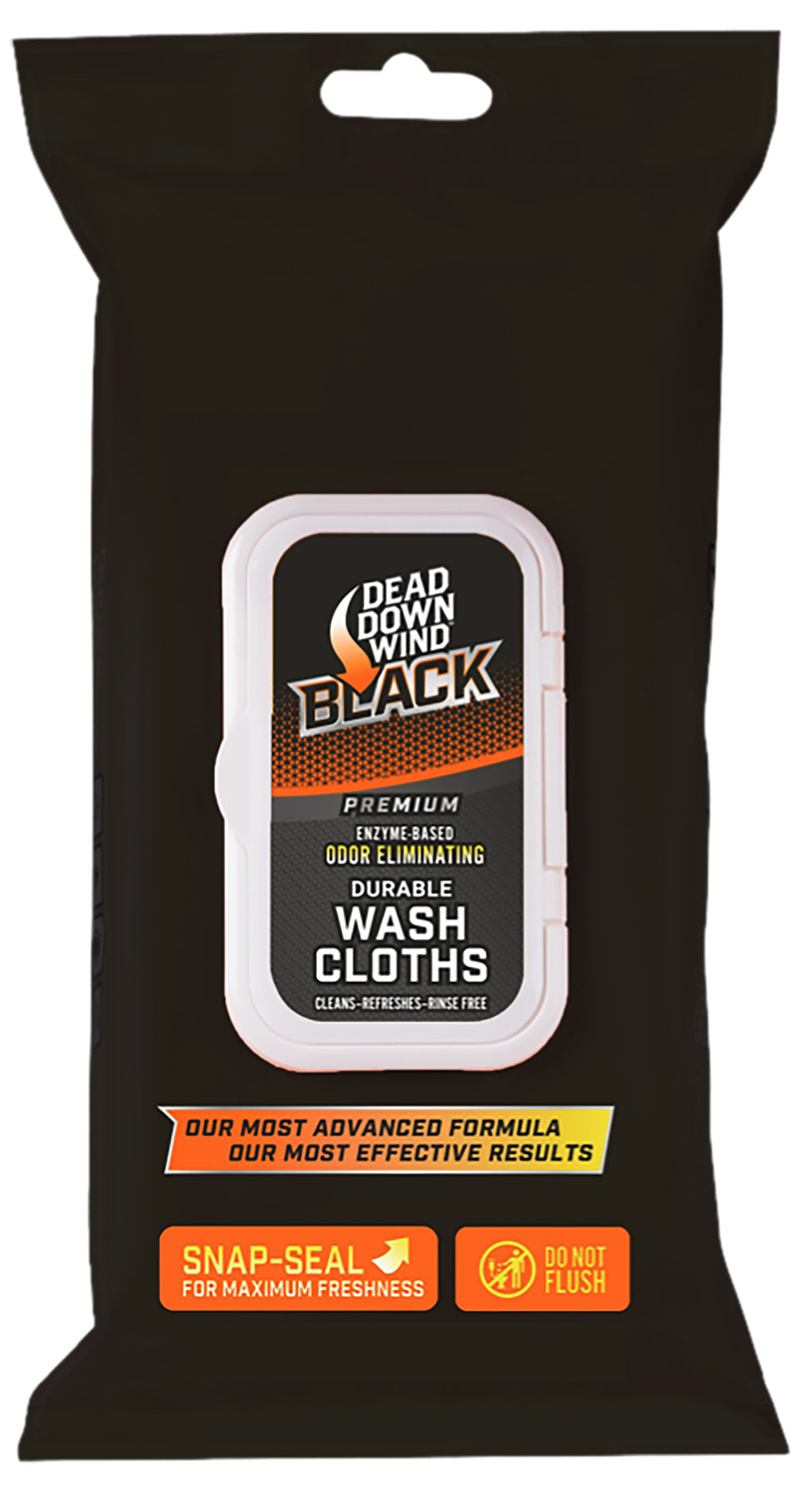 Dead Down Wind Black odor-eliminating wash cloths pack