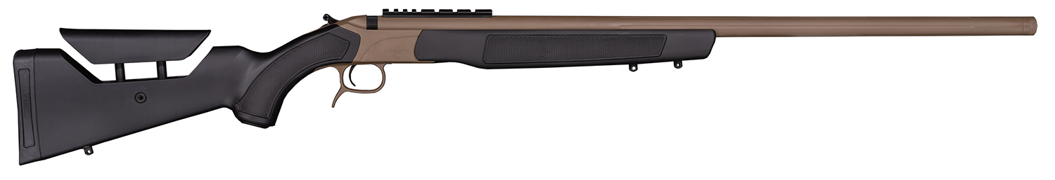 Modern bolt-action rifle with adjustable stock