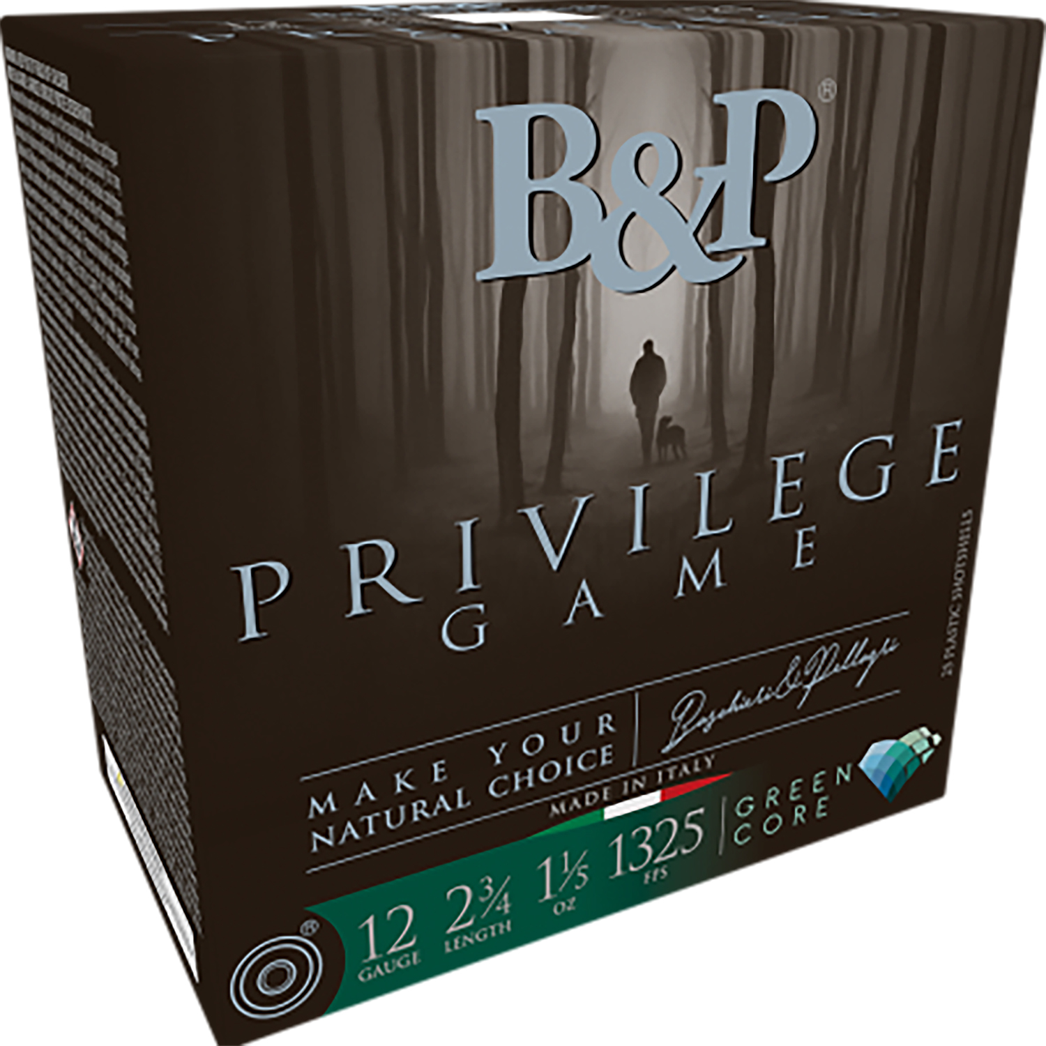 B&P Privilege Game 12-gauge shotgun shells box