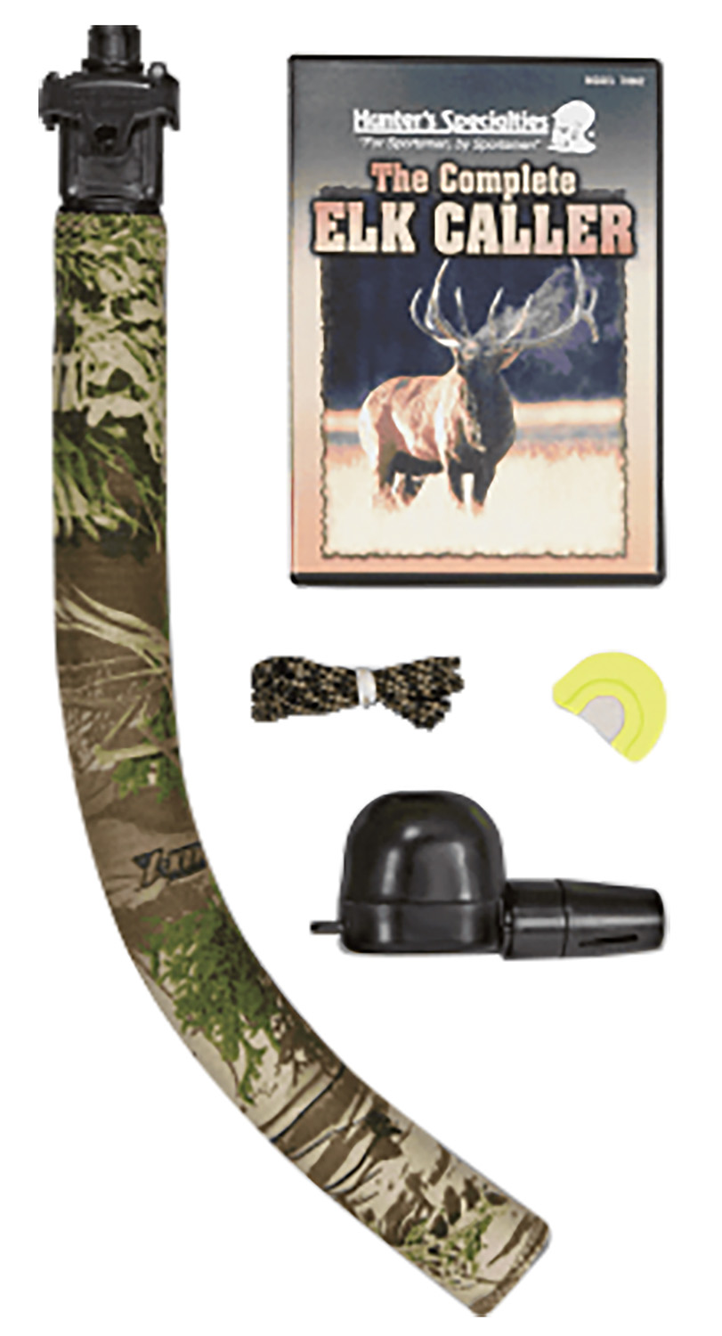 Elk calling kit with camo tube and DVD