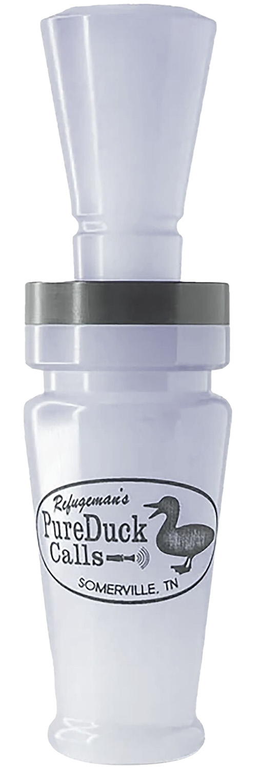 White PureDuck Calls duck call device