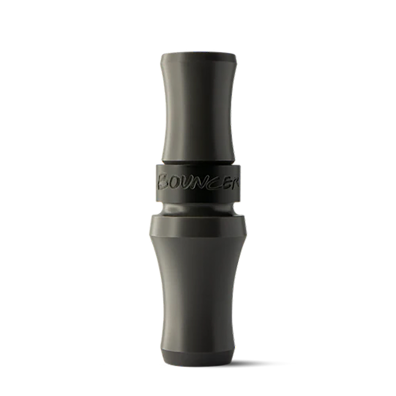 Black Bouncer duck call on white background