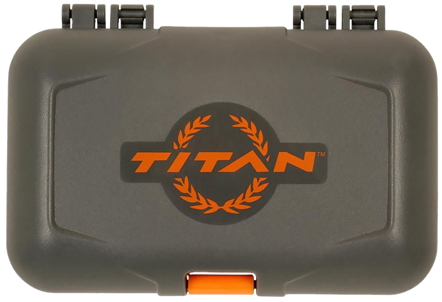 Titan branded hard plastic storage case
