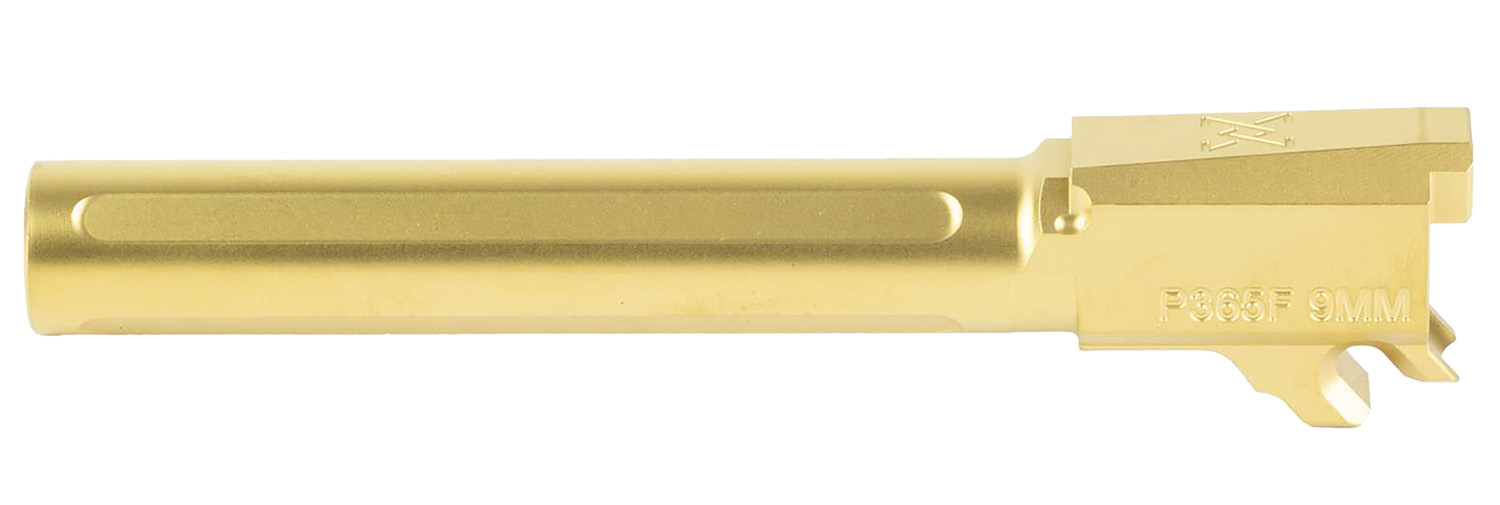 Gold P365F 9mm pistol barrel