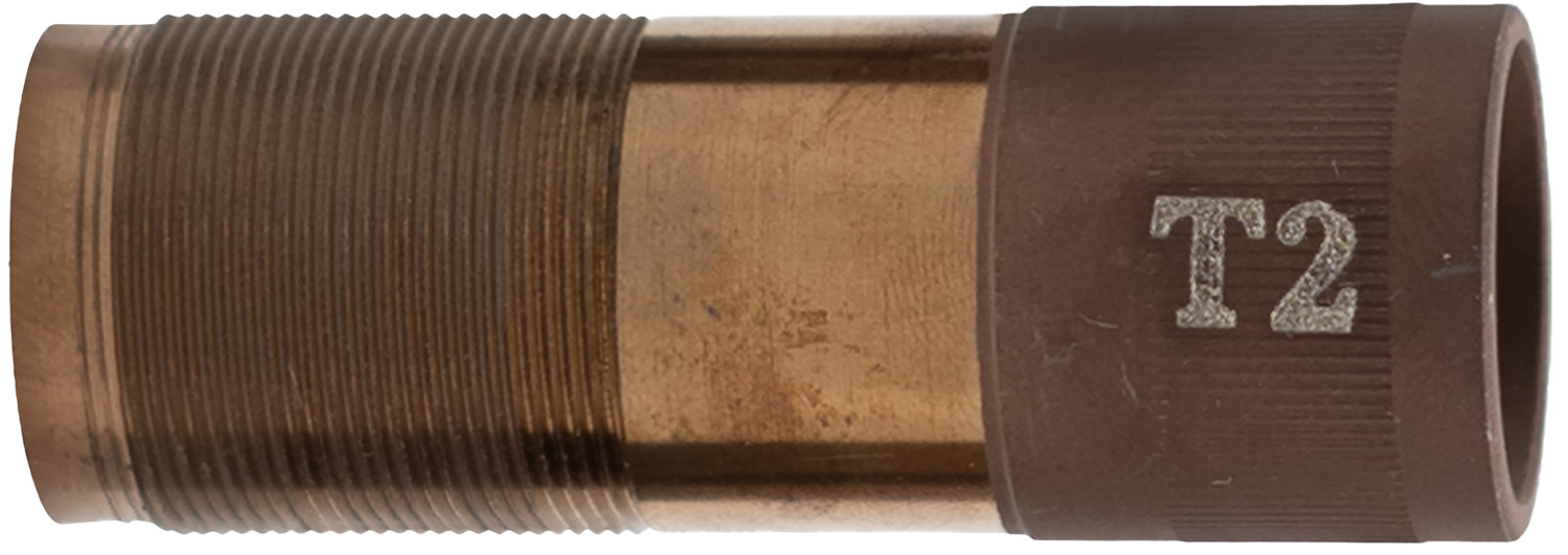 Brown shotgun shell labeled T2