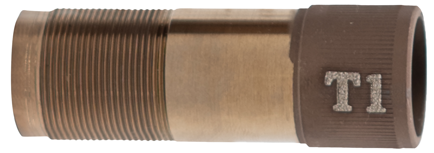 Threaded shotgun choke tube labeled T1