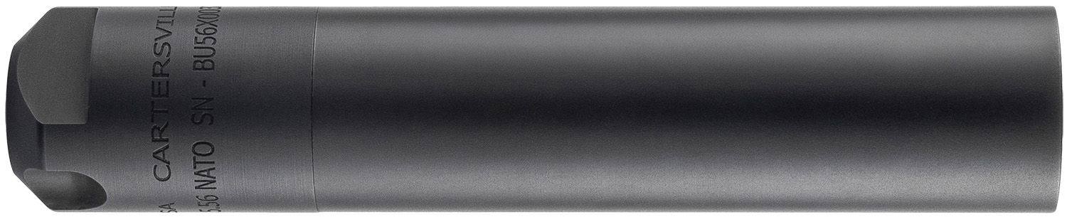 Black suppressor for firearm