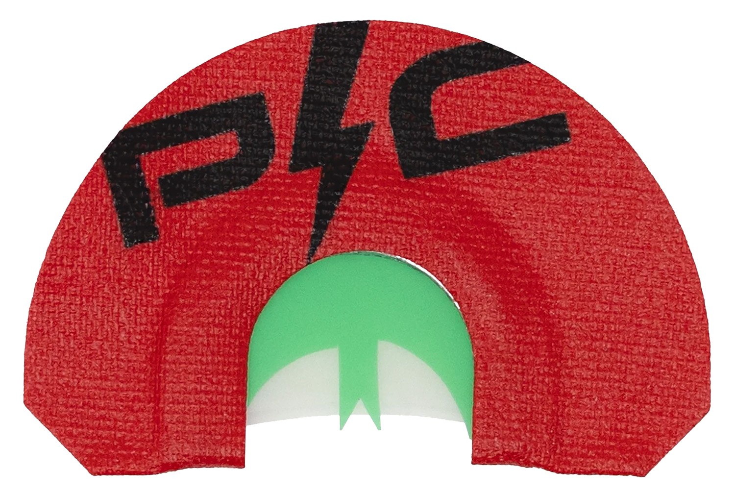 Red P4C duck call diaphragm with green center