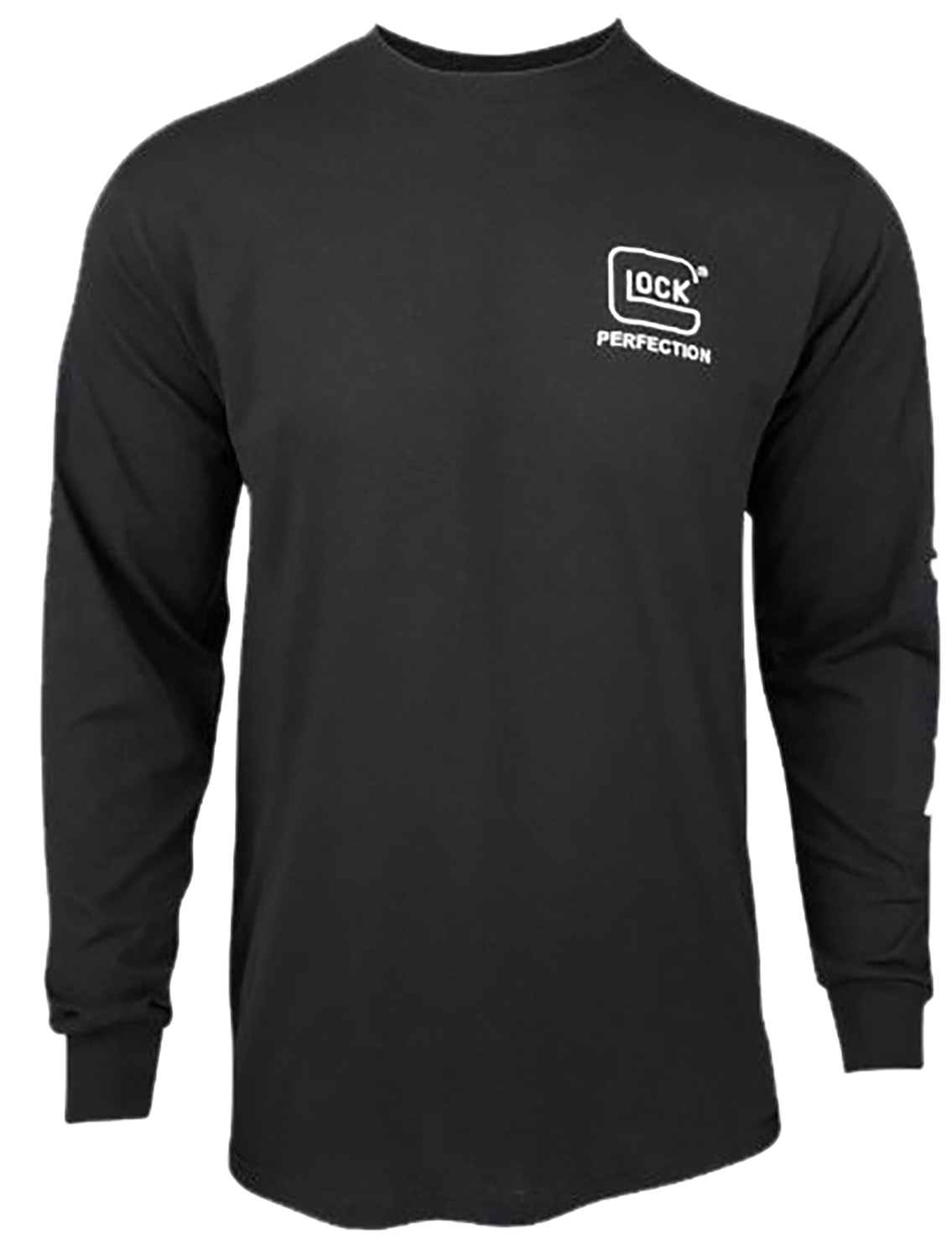 Black long-sleeve shirt with Glock logo
