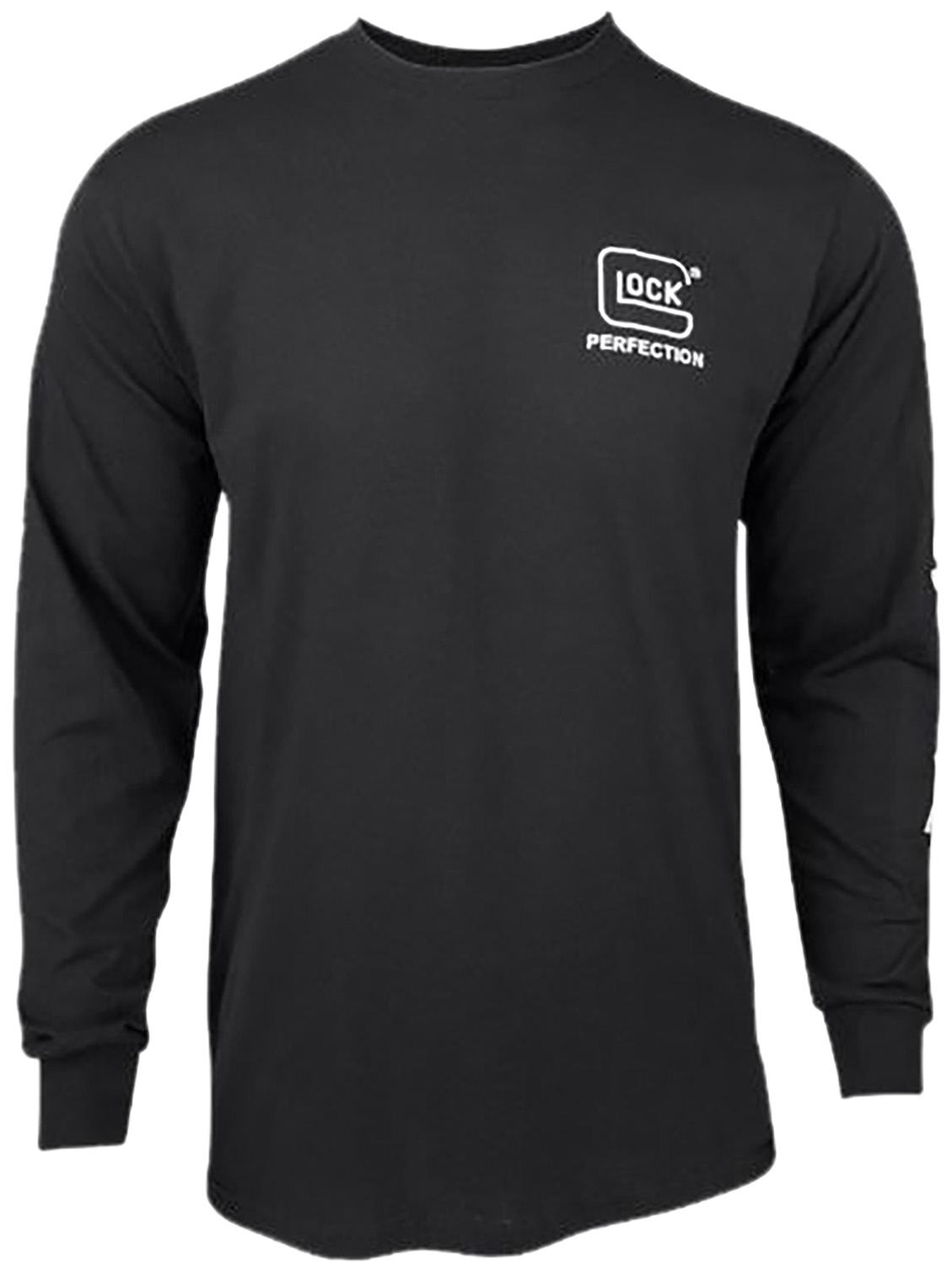 Black long-sleeve shirt with Glock logo