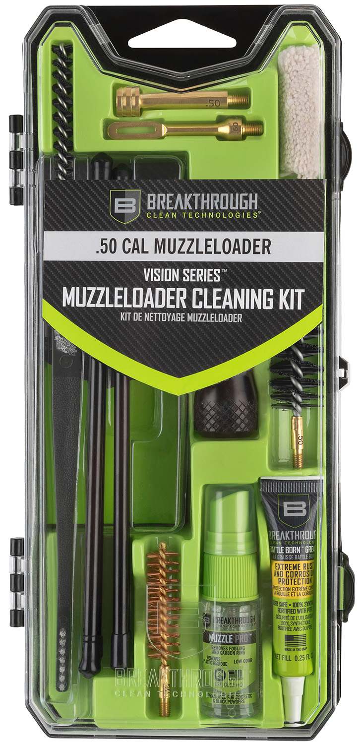 .50 caliber muzzleloader cleaning kit in package