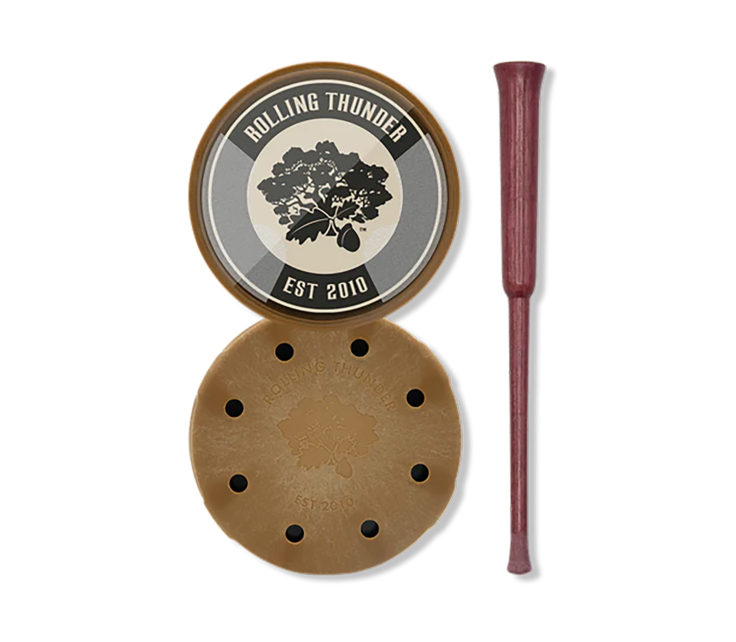 Rolling Thunder turkey call with wooden striker