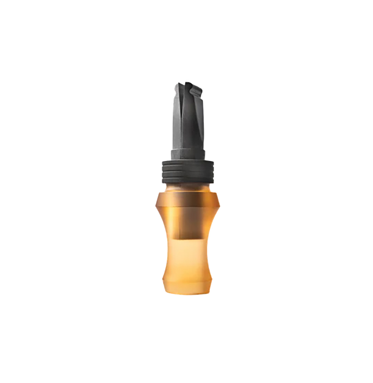 Black and gold industrial drill bit
