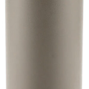 Tall cylindrical metal industrial component with vent holes