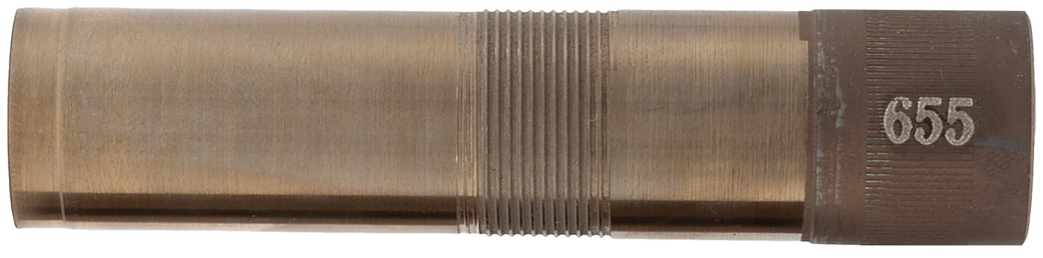 Metal cylindrical choke tube marked 655