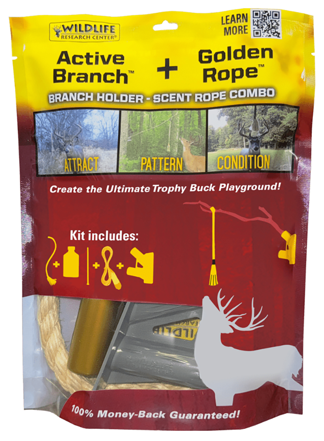 Active Branch Golden Rope deer scent combo package