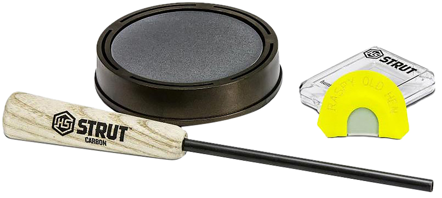 Turkey hunting call set with striker and slate