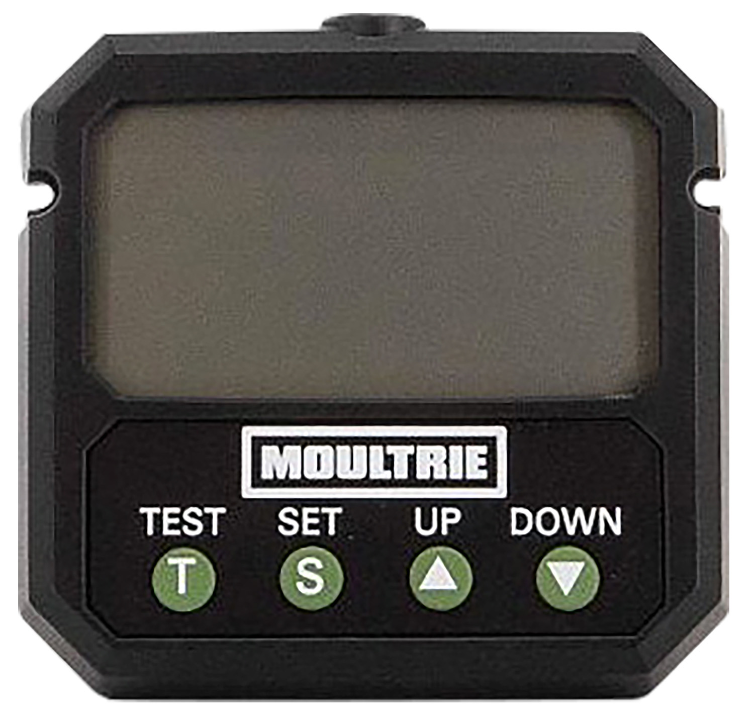Moultrie trail camera control panel with LCD screen