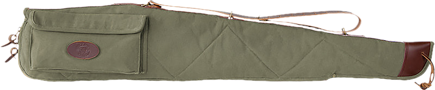 Green padded rifle case with shoulder strap