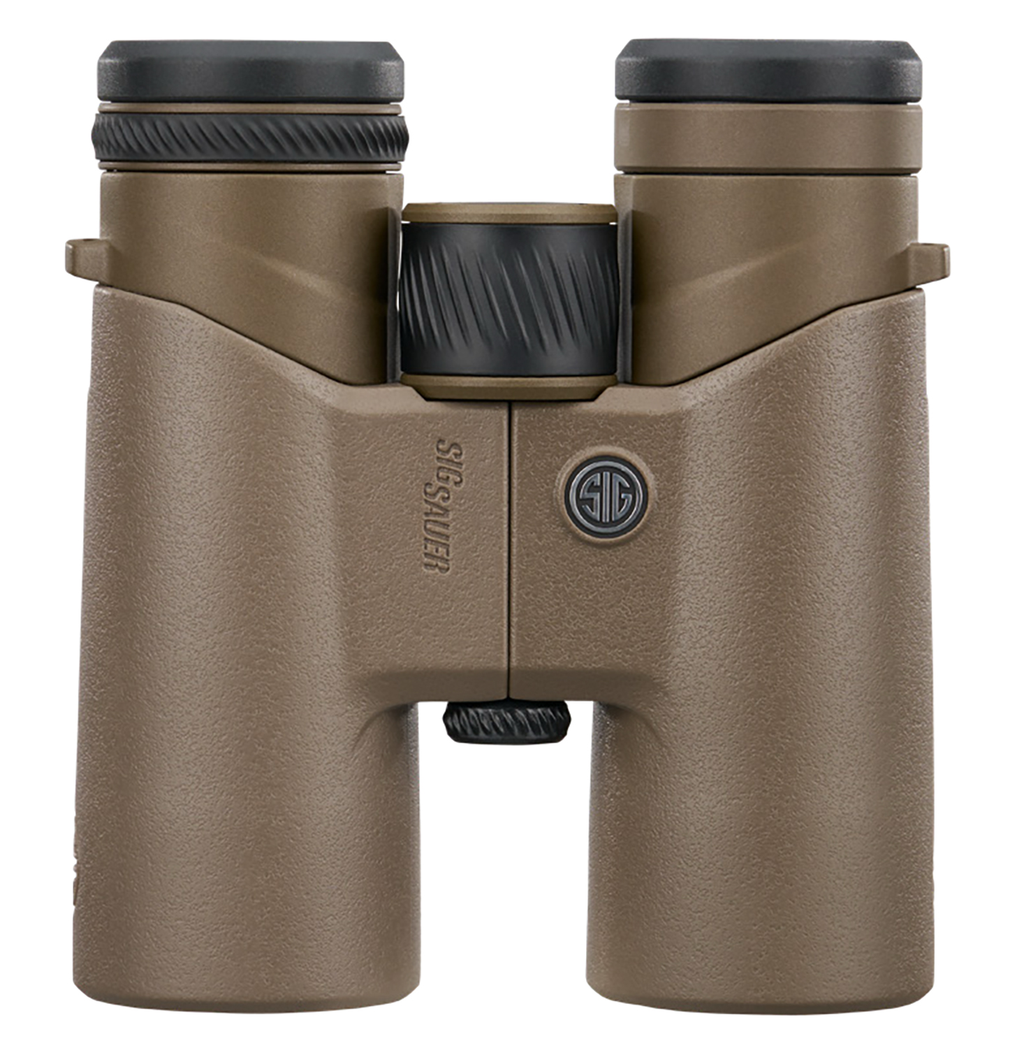 Tan Sig Sauer compact binoculars front view