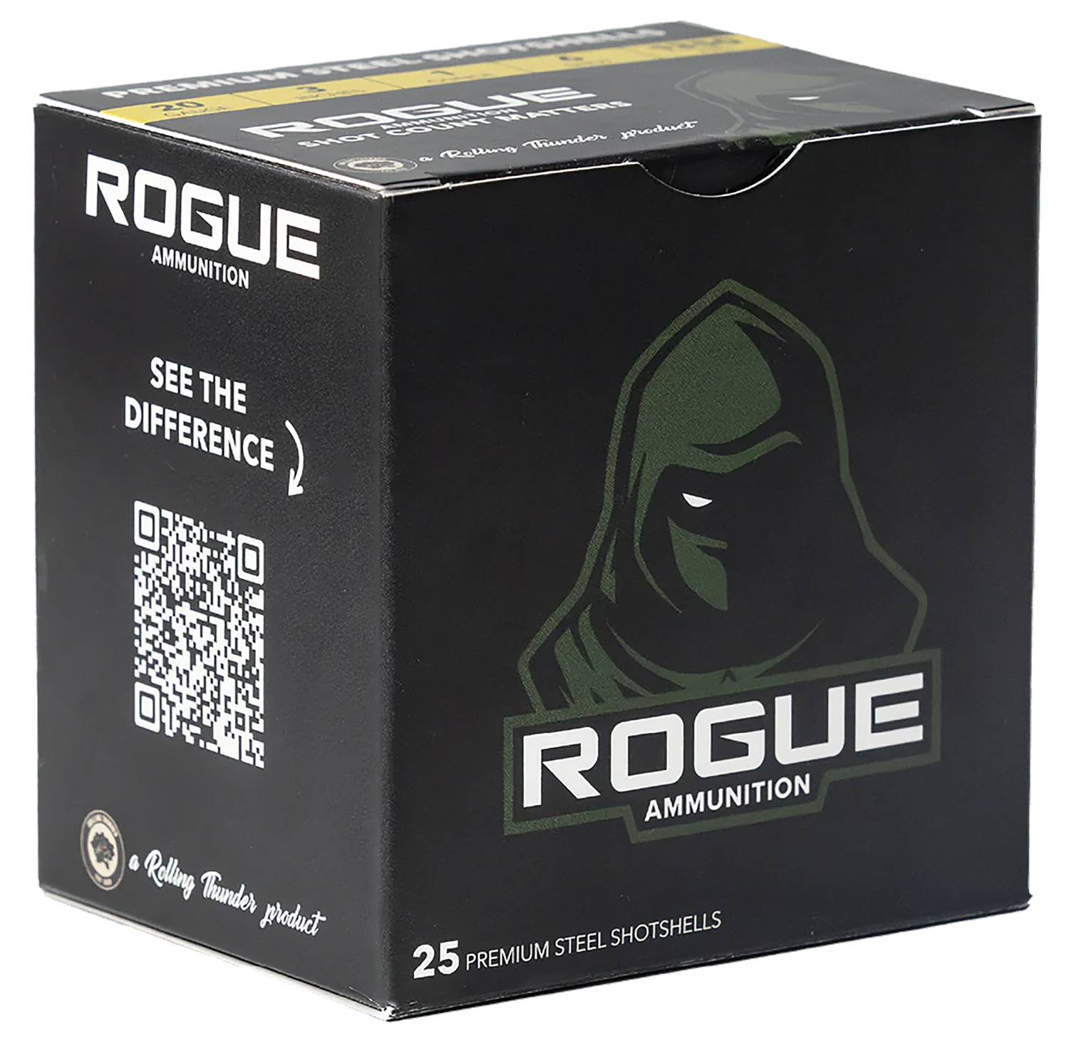 Rogue Ammunition premium steel shotshells box