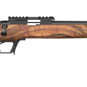 Side view of a wooden rifle