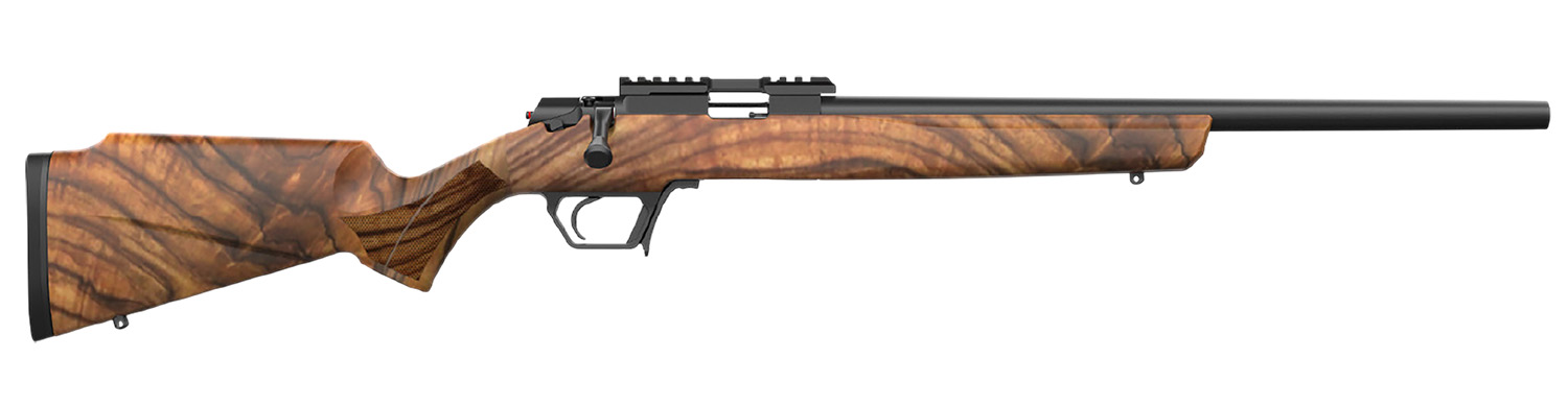 Side view of a wooden rifle