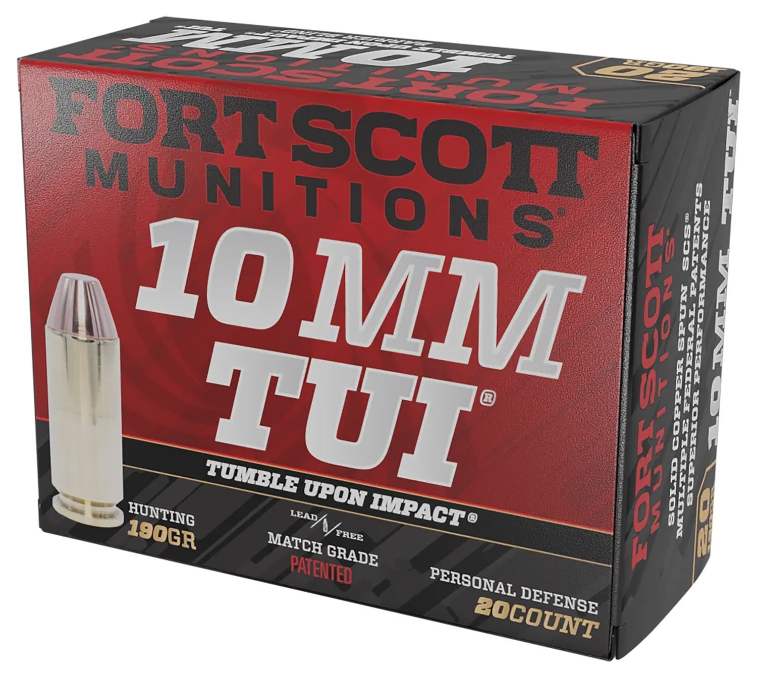 Fort Scott 10mm TUI ammunition box