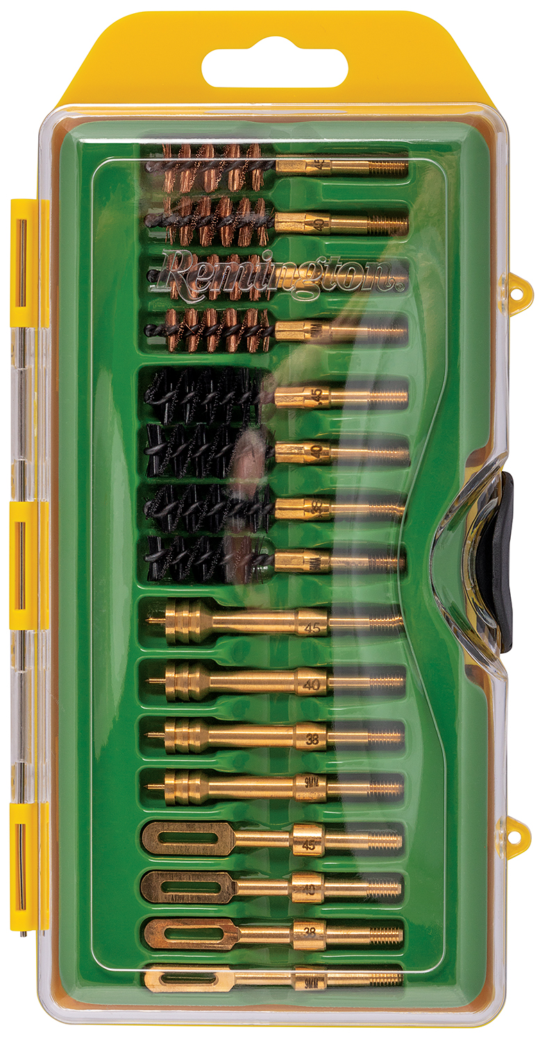 Remington gun cleaning kit with brushes and tools