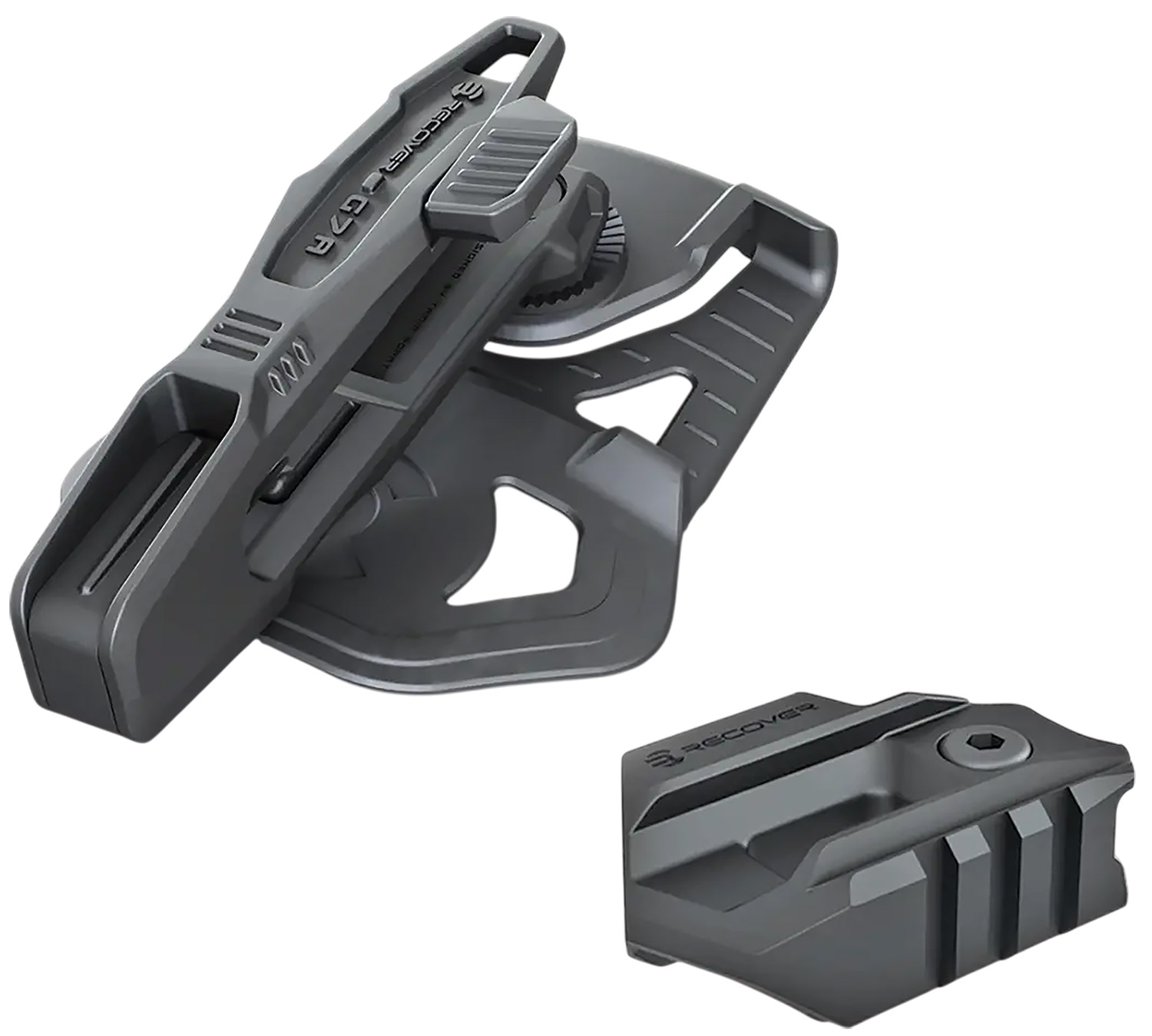 Recover G7A handgun rail adapter and mount