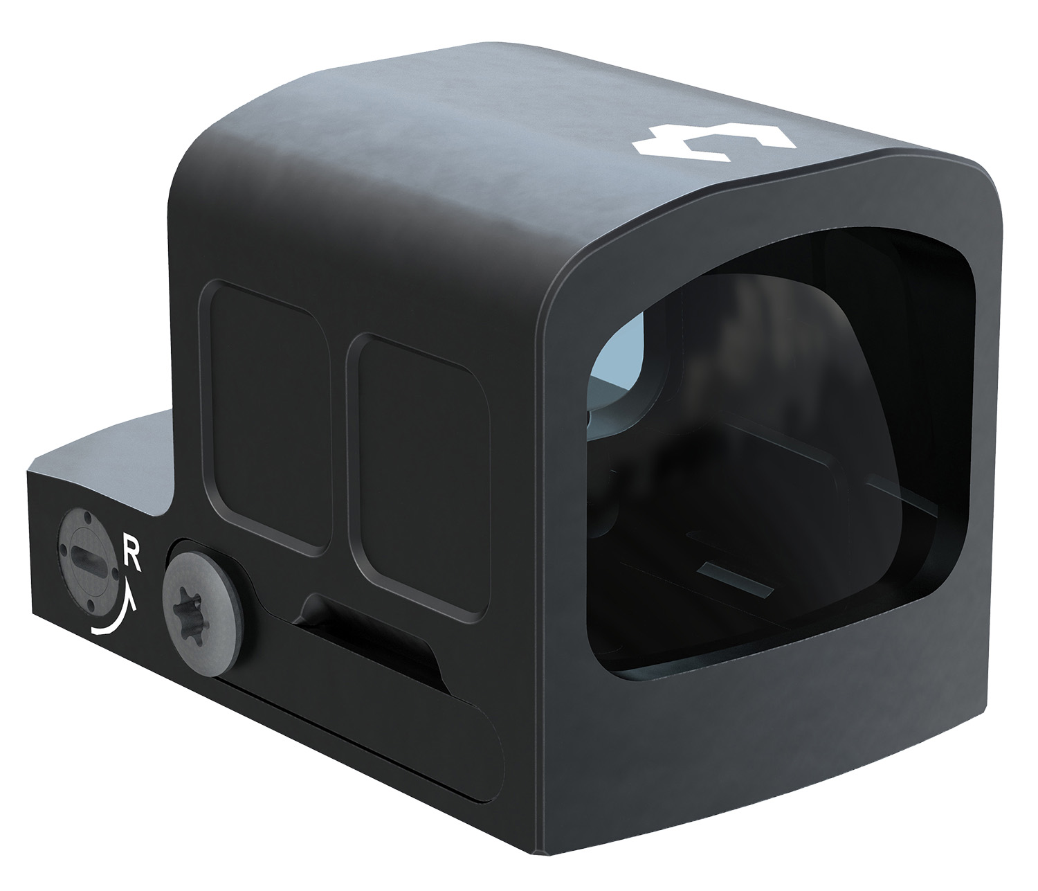 Black enclosed laser engraving machine module