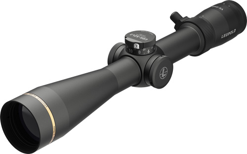 Leupold rifle scope with adjustment turrets