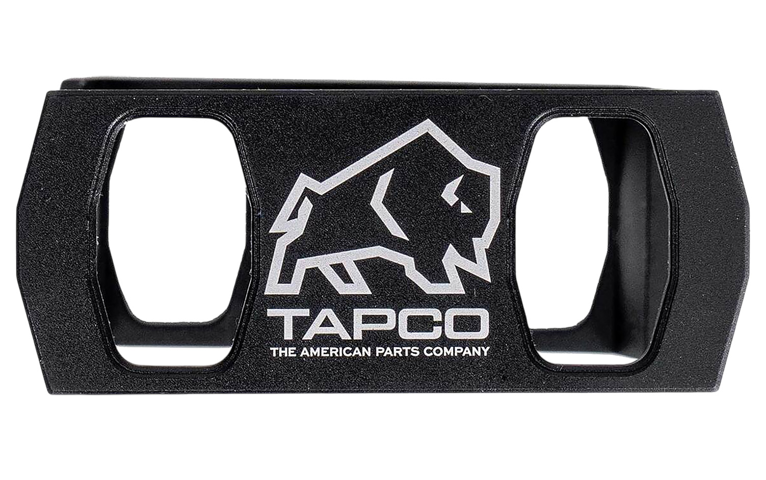 Black TAPCO metal bracket with buffalo logo