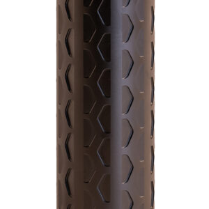Black cylindrical metal suppressor with vented design