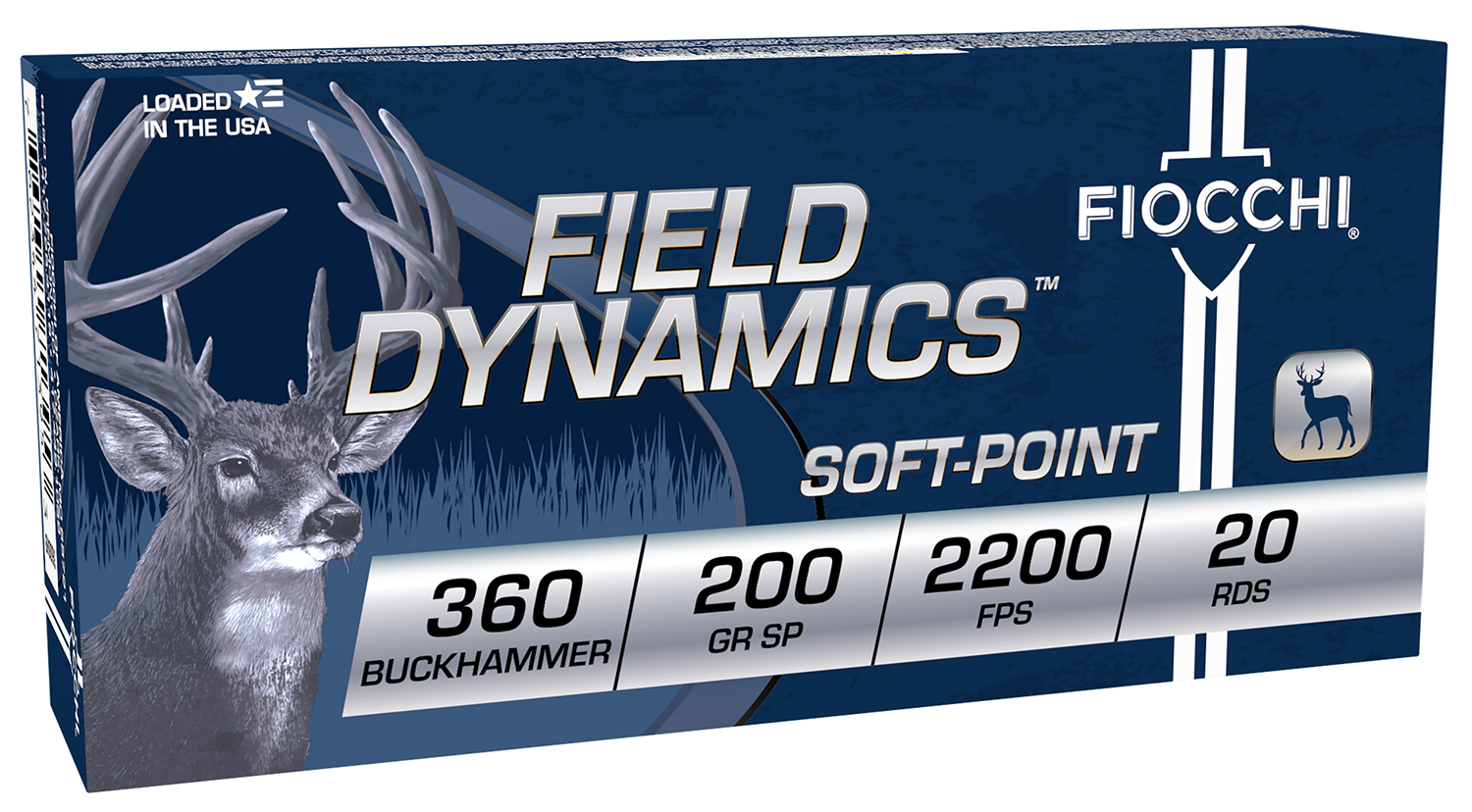 Fiocchi Field Dynamics 360 Buckhammer ammunition box
