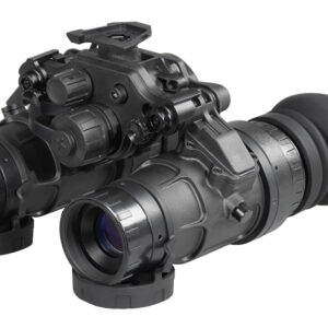 Dual-tube night vision binocular goggles device