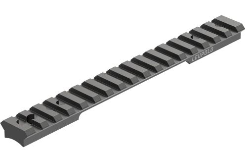 Black metal Picatinny rail mount base