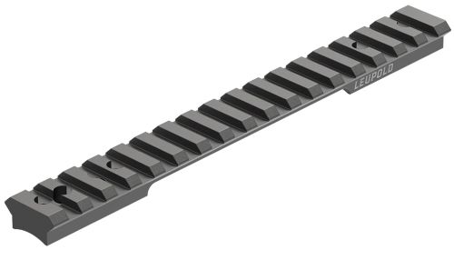Black Picatinny scope mounting rail by Leupold