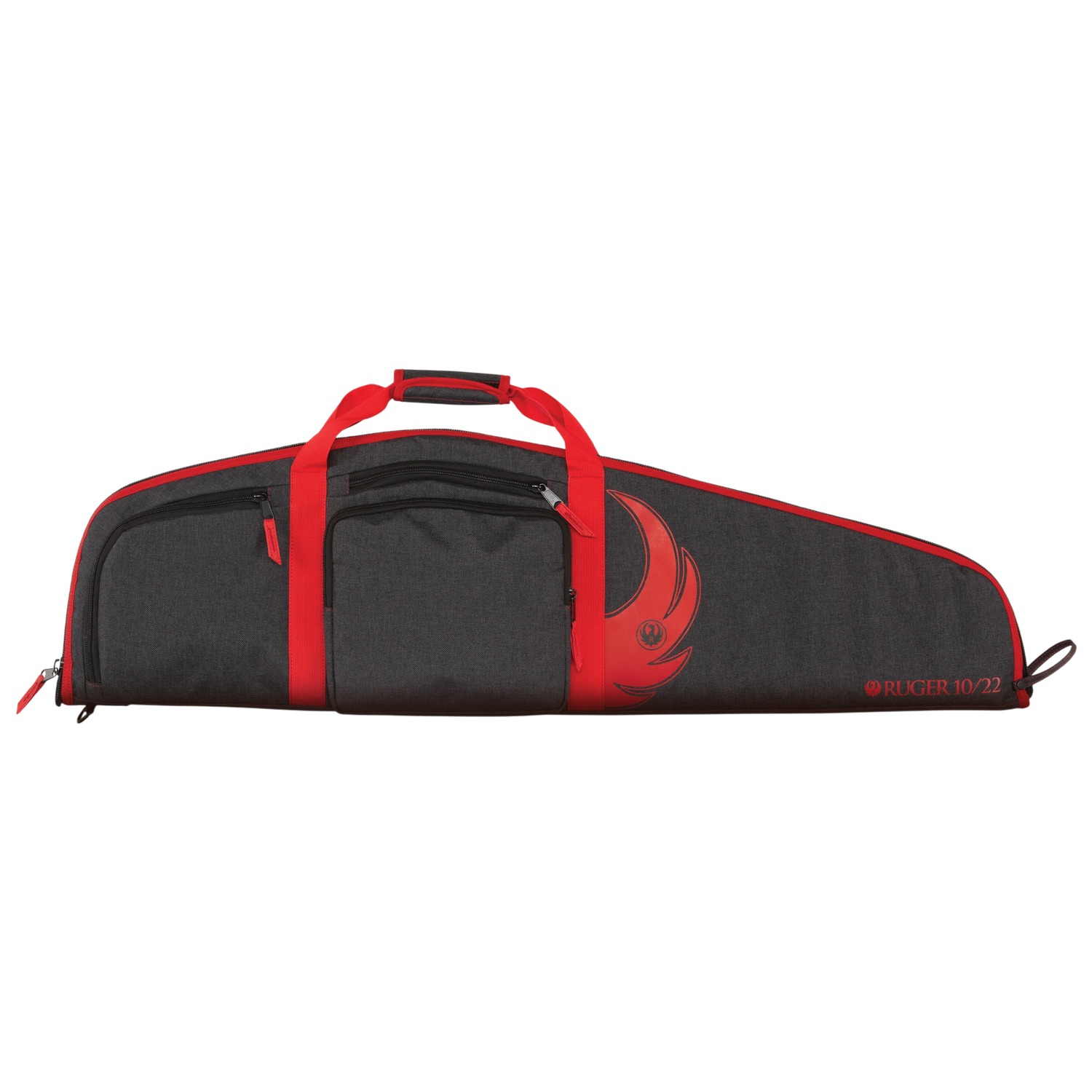 Gray and red Ruger 10/22 rifle case