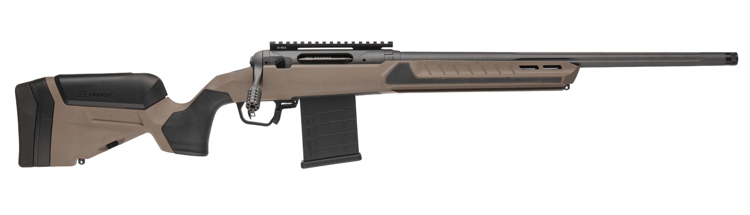 Bolt-action rifle with detachable magazine