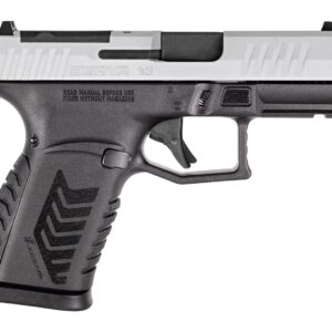 Derya 9mm semi-automatic handgun on white background