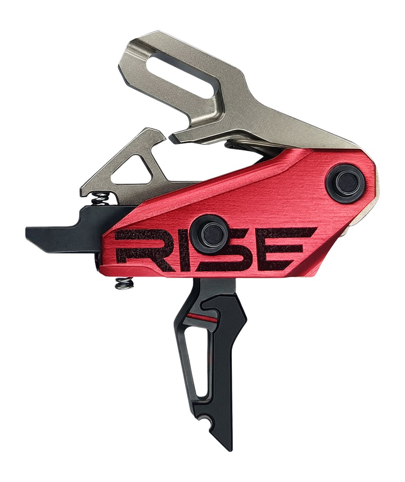 Close-up of a red mechanical device