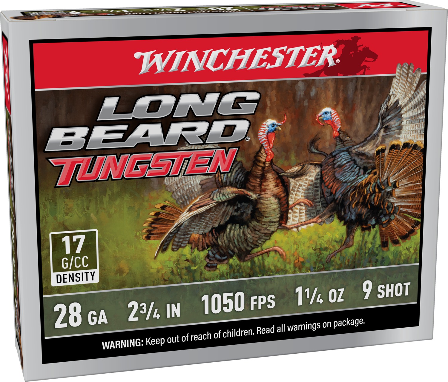 Winchester Long Beard Tungsten turkey ammunition box