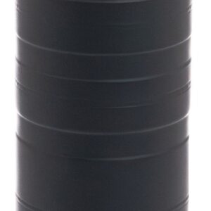 Black cylindrical suppressor with top hole