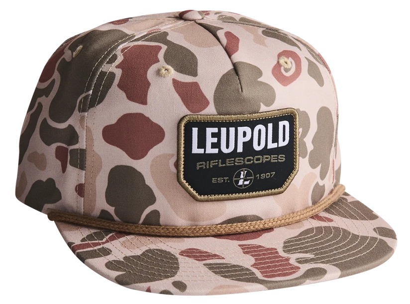 Camouflage Leupold Riflescopes snapback hat