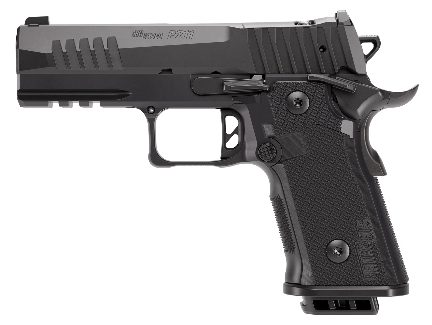 SIG Sauer P211 black semi-automatic pistol