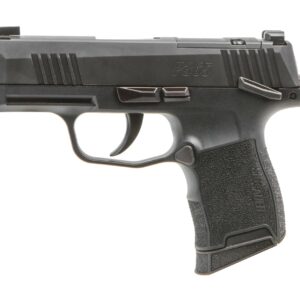 Black SIG Sauer P365 compact handgun