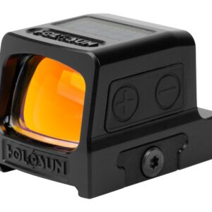 Holosun red dot sight with amber lens